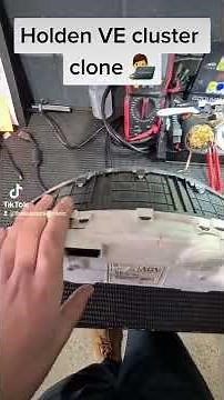 Holden VE commodore cluster clone 👨‍💻