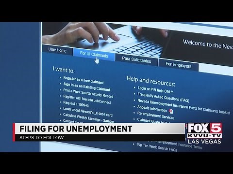 How to file for unemployment in Las Vegas