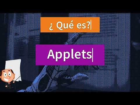. Que son los Applets