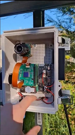 Have you seen my new Raspberry Pi 5 based #AI wildlife monitoring system! Follow for more! #camera