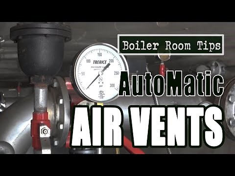 Automatic Air Vents - Boiler Room Tips