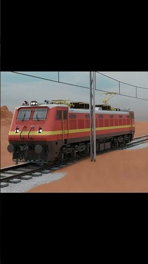 WAP4 Test Run Animated|WAP-4 Acceleration and Break Test|Short Run