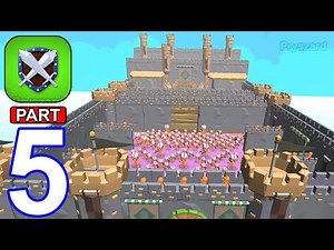 Clash Commander: My Mini Army - Gameplay Walkthrough Part 5 Stick War Army Commander Defense Game