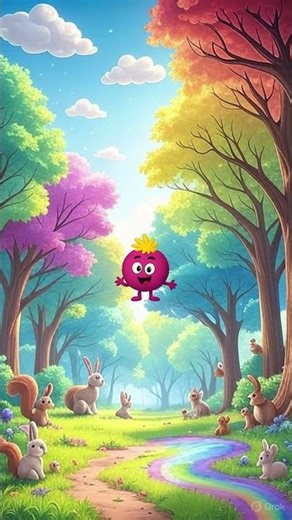 Bouncy Ball Fun! 🏀✨ Cute Cartoon Ball Jumping with Funny Boing Sound | Kids Animation Shorts