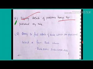 Complex Query using EXISTS and NOT EXISTS - lecture59/DBMS