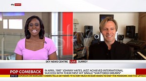 Clark speaks to Gillian Joseph on Sky News about single New Day Ahead, the brand new JHJ album and more... | Johnny Hates Jazz