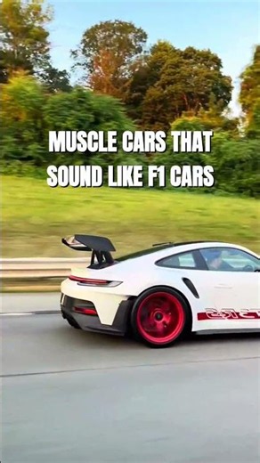 Muscle cars that sound like F1 cars🏎️🔥