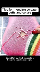 2.4K views · 18 reactions | Tips for mending sweater cuffs and collars #life #lifetips #fyp #foryou #lifehacks | Hannah Clocherty | Facebook
