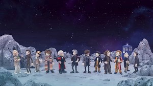 The First Eleven Doctor Whos Work Together to Save the Twelfth From a Solar Flare in 'Doctor Puppet' Finale