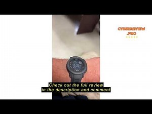 Review Garmin Instinct 2S Solar, Smaller-Sized Rugged Outdoor Watch with GPS, with Solar Charging Ca