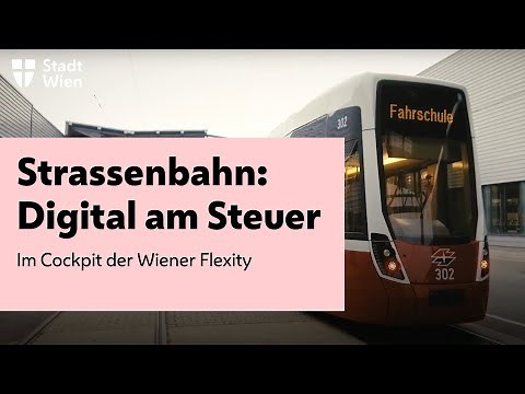 Entdecke die Flexity: Die neue barrierefreie Straßenbahn der Wiener Linien mit Infotainmentsystem