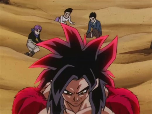 Goku Super Saiyan 4 Ultra Full Power vs. Baby Vegeta Ozaru in episode 38 of Dragon Ball GT.#DragonBallGT #DBGT