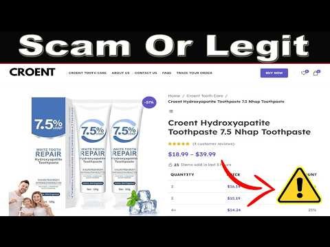 Croent Hydroxyapatite Toothpaste Review ⚠️ Legit Enamel Repair or Just Hype?