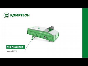 Ballistor - Heavy Duty ballistic separator for commercial, bulky and C&D waste