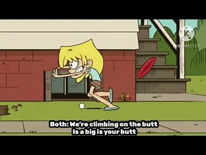 Loud house Climbing Lori loud butt