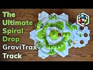 3 Layers 27 Tiles Tall GraviTrax Track! The Ultimate Spiral Drop! No.34