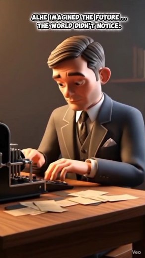 Alan Turing: The Man Who Created AI Before It Existed #Shorts#AlanTuring#ArtificialIntelligence