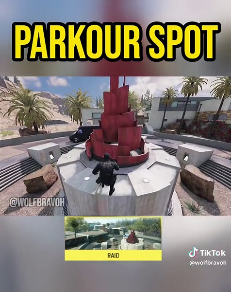 Best Parkour Spot On Raid in Call Of Duty Mobile | CODM Tips