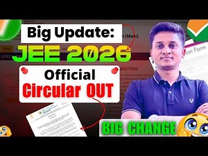 ✅ JEE Main Exam Date 2026 (Out), Check Session 1 and 2 Exam Dates, Exam Pattern, Eligibility !