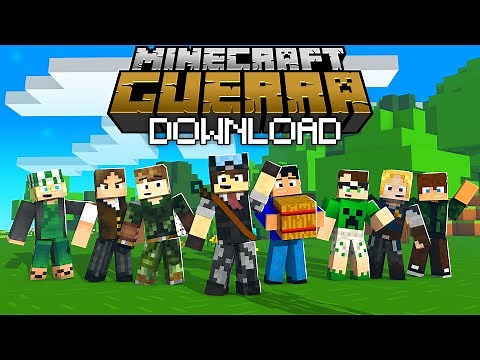 🔥 COMO JOGAR MINECRAFT GUERRA! - Download do Modpack