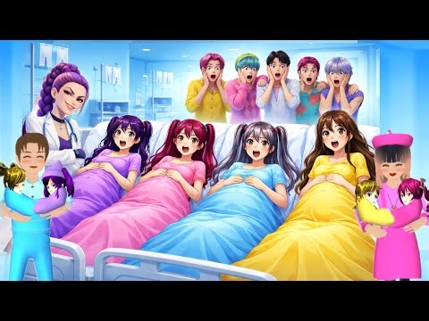 MAMA KUROMI HAMIL VS MELODY MELAHIRKAN GARA2 SAJA BOYS DEMON HUNTERS!YUTAMIO SAKURA SCHOOL SIMULATOR