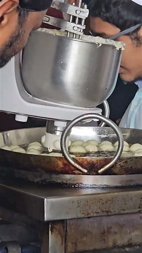 sweet bonda making//machine work #sweet #bonda #food #tech