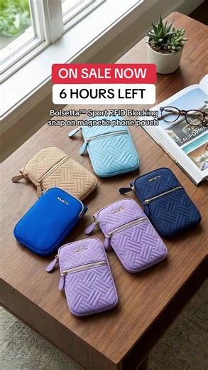 Bolsetta™ Sport RFID Phone Pouch - Limited Time Offer