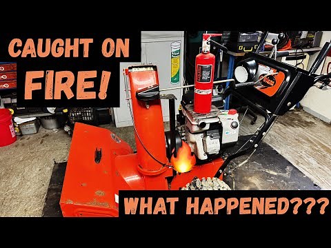 Ariens Deluxe 30 Maintenance, Leaking Gas/ Tune Up