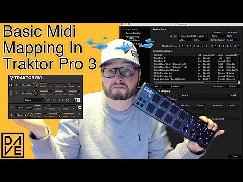 Basic Midi Mapping For Native Instruments Traktor Pro 3 - Mapping Fx 3 & 4