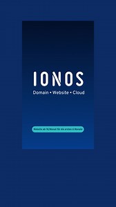 18K views | Lösungen für jeden Bedarf – jetzt inkl. Künstlicher Intelligenz. Zum Beispiel: Professionelle Website in Sekunden erstellt. | IONOS | Facebook