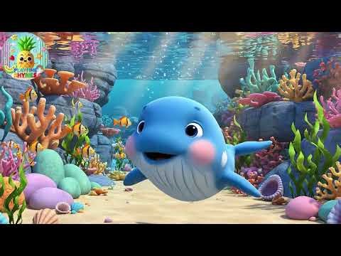Splash Splash Baby Whale Ocean Play 🐋 | Nursery Rhymes for Kids | Baby Songs & Toddler