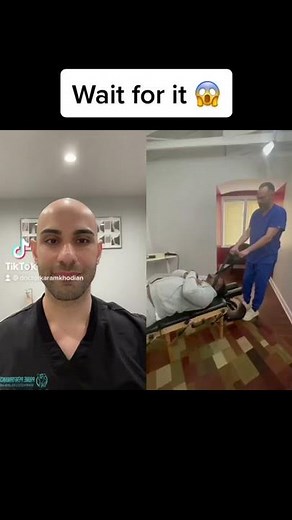 Chiropractic Adjustment Gone Wrong 😱😱#chiropractor #adjustment #gonewrong #viral #foryou #parati