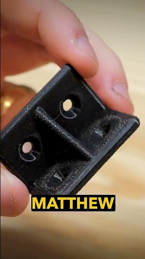 Use 3D printed brackets to build! #3dprinting #diy #shorts