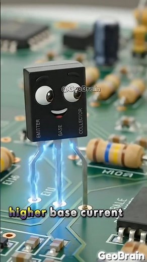 BJT transistor working #transistor #BJT #electronics