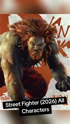 Street Fighter (2026) All Characters