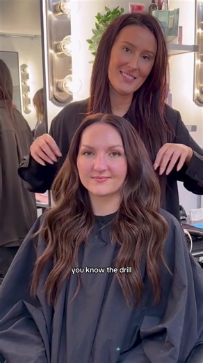 Extensions On Fine Hair by @Amber Joy ✨ The most important thing to remember when adding beaded weft extensions into finer hair, is to not “overload” your tracks! 👏🏼 4x Packs of @philocalyhairextensions 18” Handtied Wefts, installed with the Push Up method over 2x rows in shades Double Espresso & Haute Chocolate 🍫 #philocalyhair #finehairtips #hairhacks #hairtok