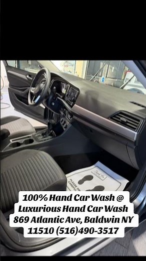 LUXURIOUS HAND CAR WASH & DETAILING 🚗✨🚘🫧 869 Atlantic Ave, Baldwin NY 11510. (516)490-3517 #fyp