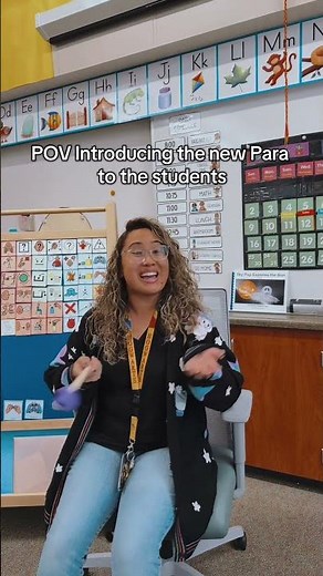 Introducing the New Para to the Class #teacherlife