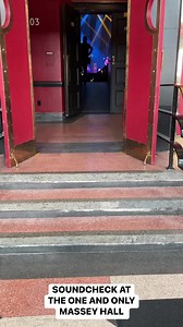 Soundcheck today at the beautiful Massey Hall! | Colin James