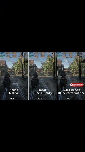 1080p native vs 1080p Dlss vs 1440p DLDSR with DLSS | Image quality and performance comparison