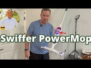 Swiffer PowerMop Multi-Surface Mop Kit for Floor Cleaning, Fresh Scent, Mopping Kit