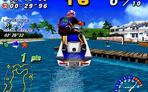 炎热的夏天，来个水上运动，那多清爽呀，wave runner初级试玩_哔哩哔哩bilibili