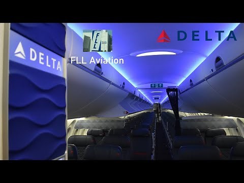 Delta Airlines Airbus A220-300 Inaugural Flight: Comfort Plus
