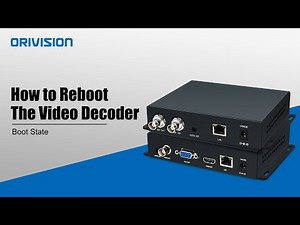 How to Reboot The Decoder (Boot State)