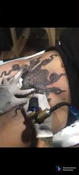 Octopus Feminine Tattoo #sexygirl #privateparttattoo