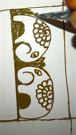 "elephant mehndi design | new mehndi design "#shortvideo#mehndidesign