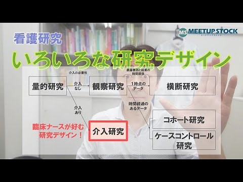 看護研究 量的研究の研究デザイン「介入研究」