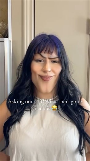 Laisha Michelle | HAIR STYLIST on Instagram: "Asking my coworkers what their go to snack is 😂😂🤪 . . . . #houstonhairstylist #houstonsalon #pasadenatx #funny #reels"