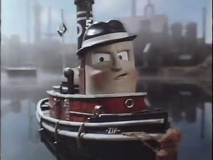 The Tugs Jinxed Explosion scene with Thomas & Friends Music