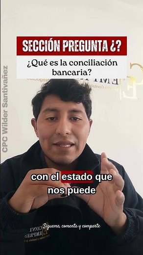 ¿Sabes qué es la conciliación bancaria?